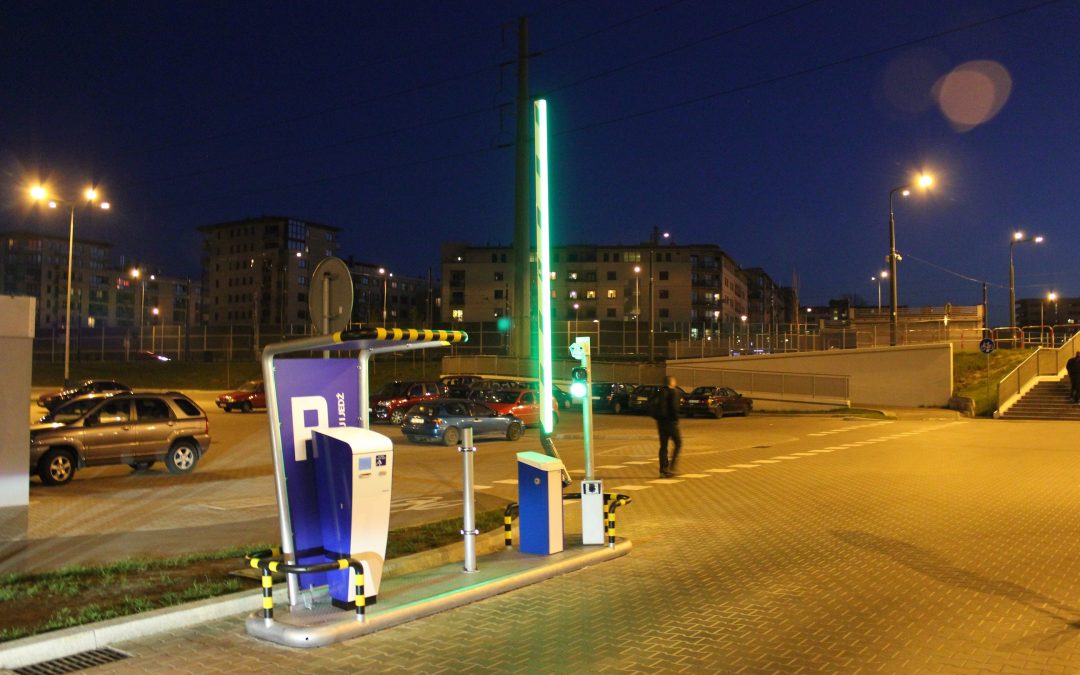 System Amano na pierwszym parkingu Park&Ride w Krakowie